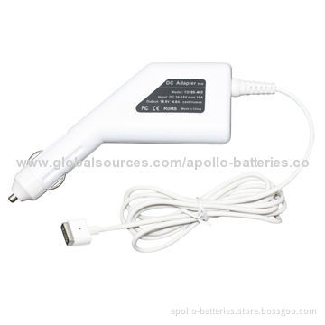 18.5V/4.6A Compatible Laptop Power Car Charger, 5-pin Magnet